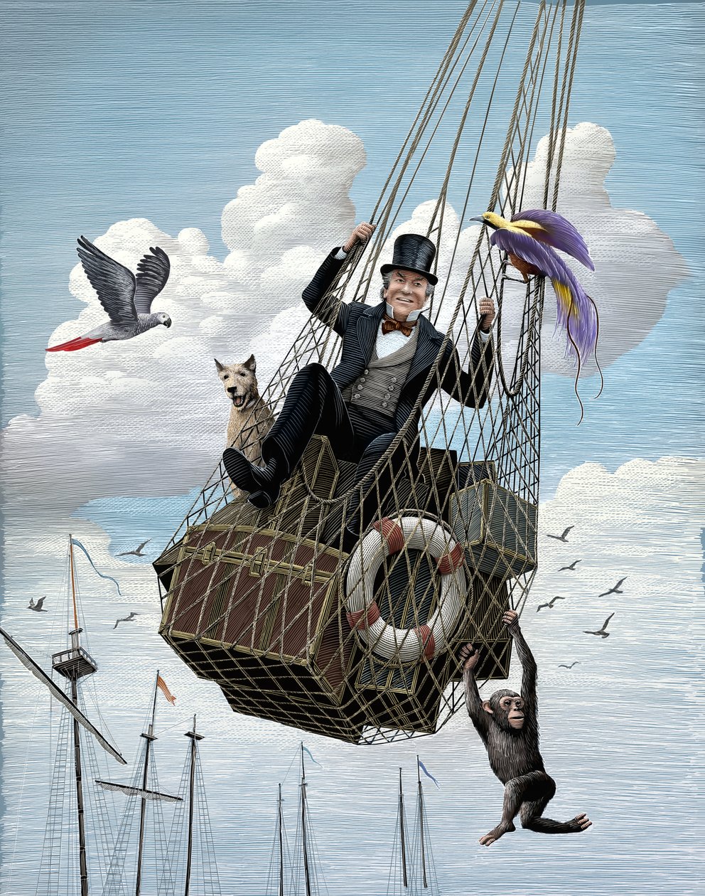 Die Reisen des Doktor Dolittle, 2012 von Scott McKowen