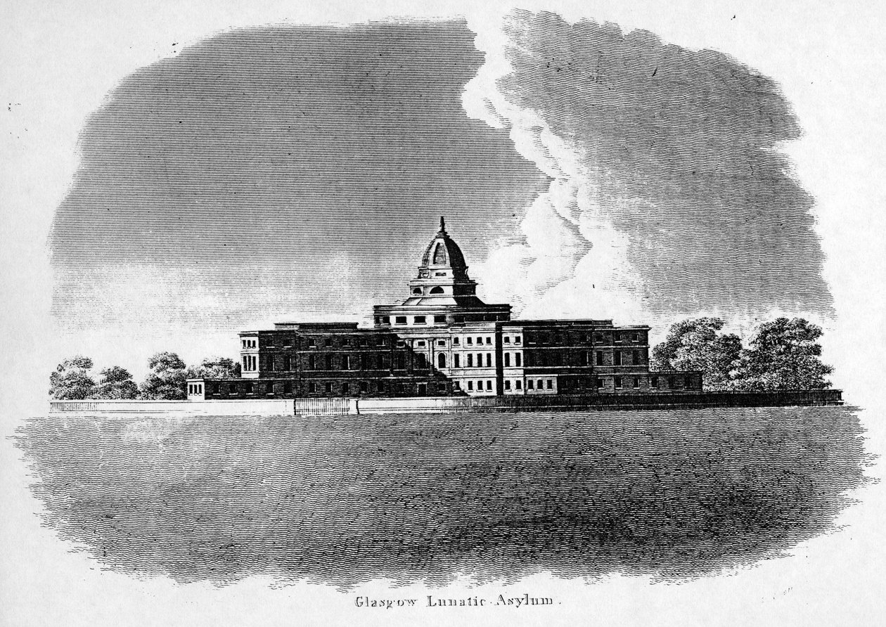 Glasgow Irrenanstalt, ca. 1830 von Scottish School