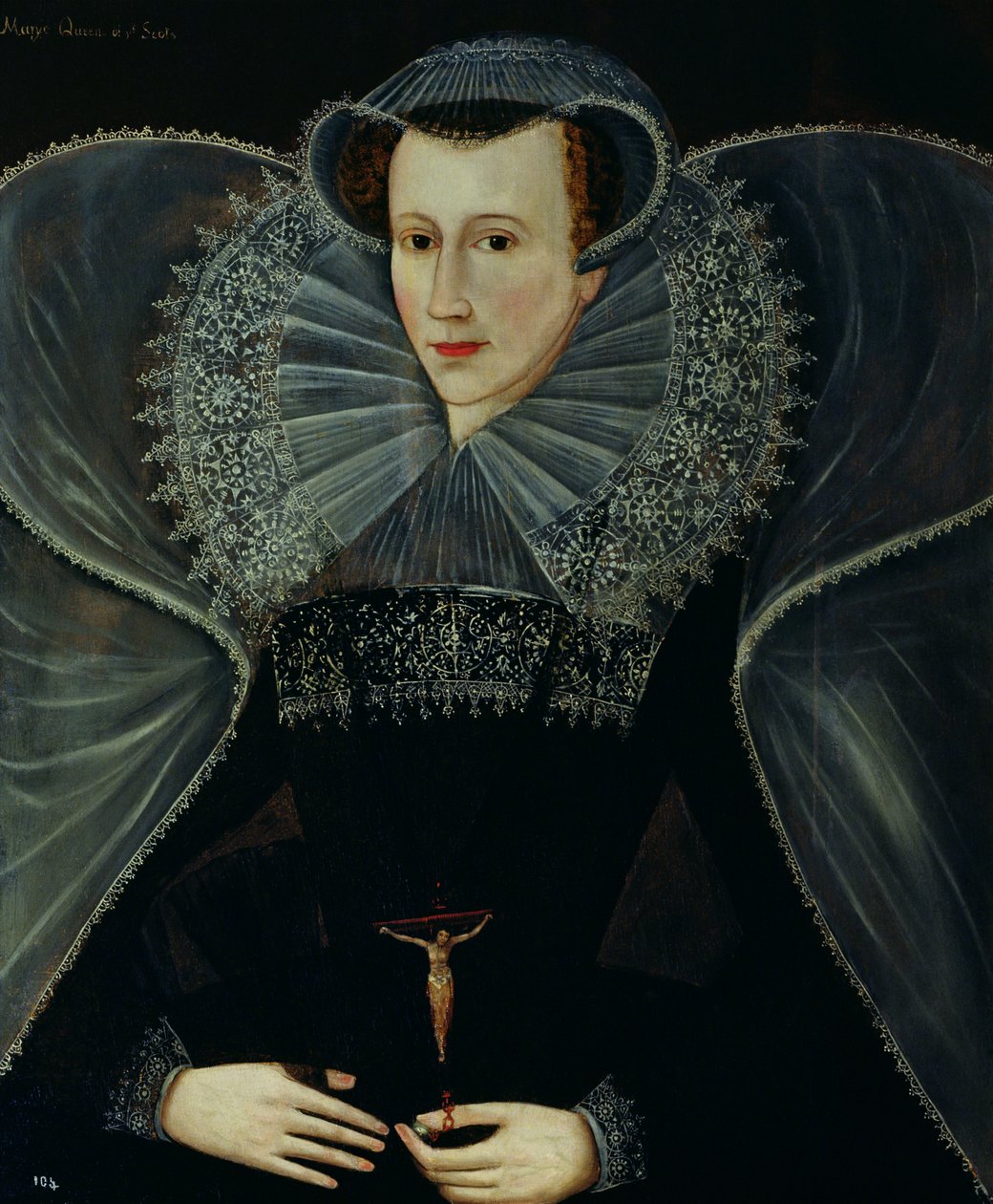 Porträt von Maria Stuart (1542-87) von Scottish School