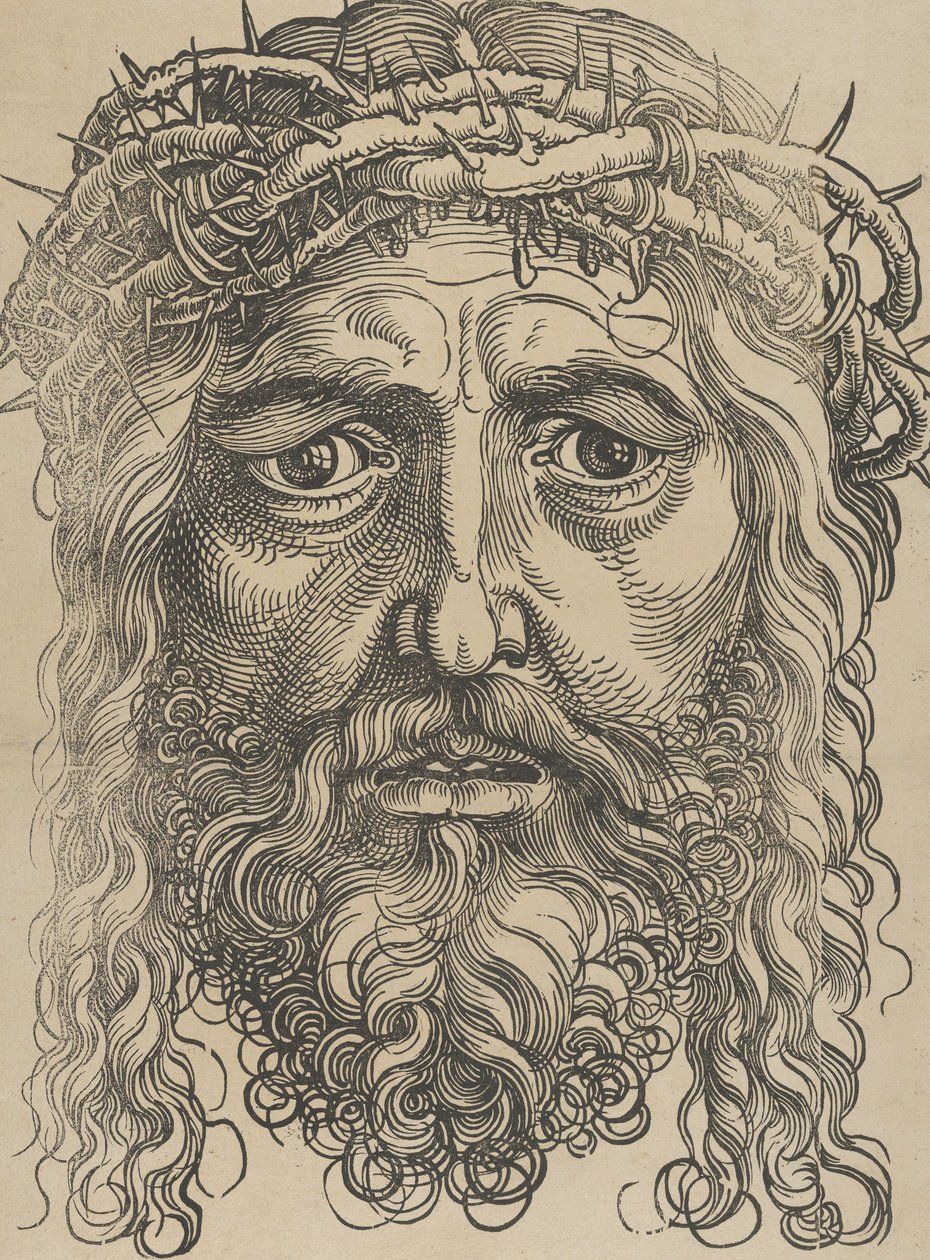 Das Haupt Christi mit Dornenkrone, ca. 1520 von Sebald Beham