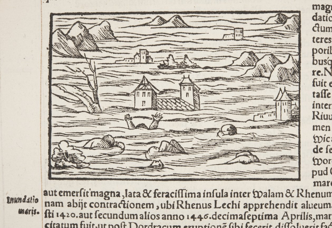 Cosmographia (Detail) von Sebastian Munster