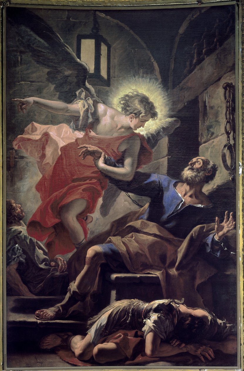 Die Befreiung des heiligen Petrus von Sebastiano Ricci
