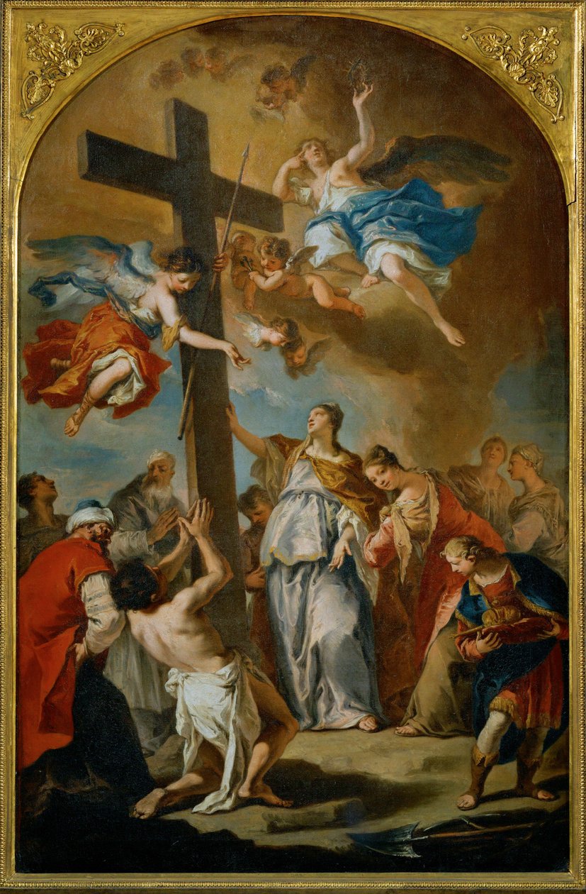 Die Auffindung des Heiligen Kreuzes von Sebastiano Ricci