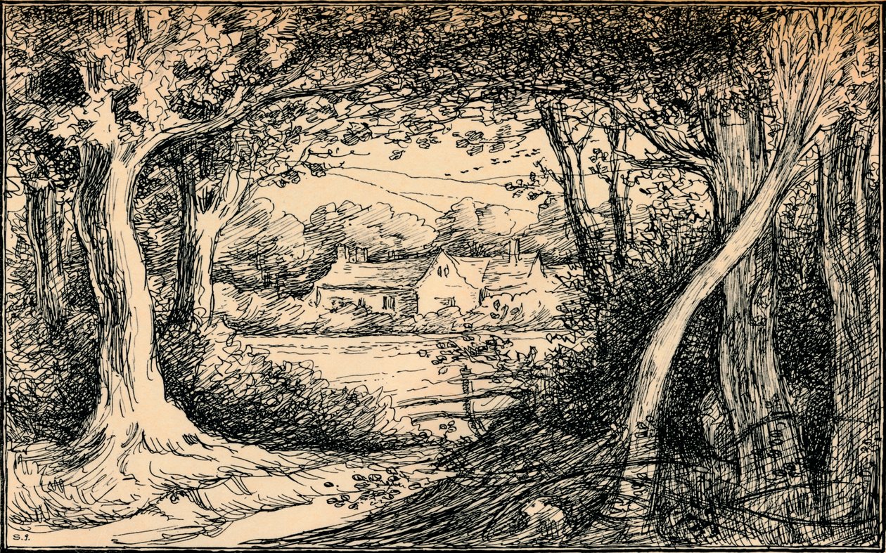 Das Ende der Lichtung, Epping Forest, um 1900 von Selwyn Image