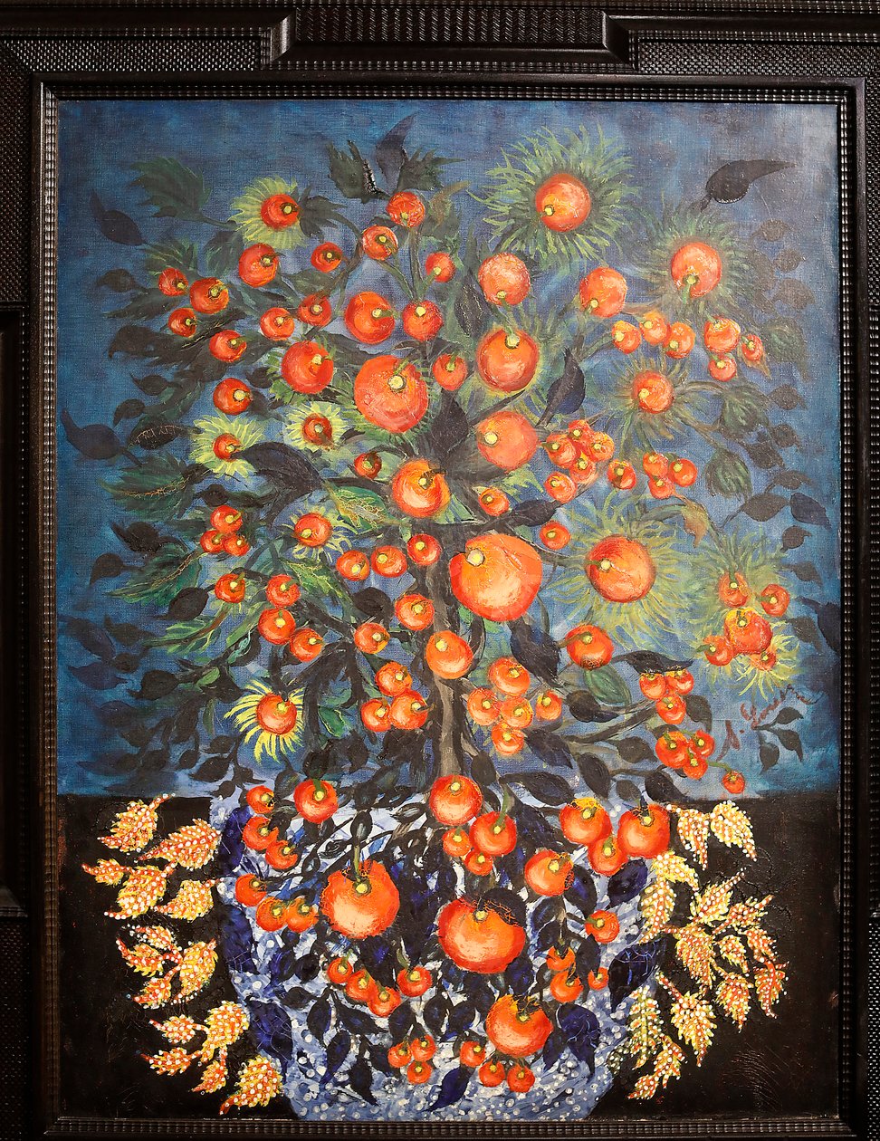 Äpfel und Blätter 1928-30 von Seraphine Louis