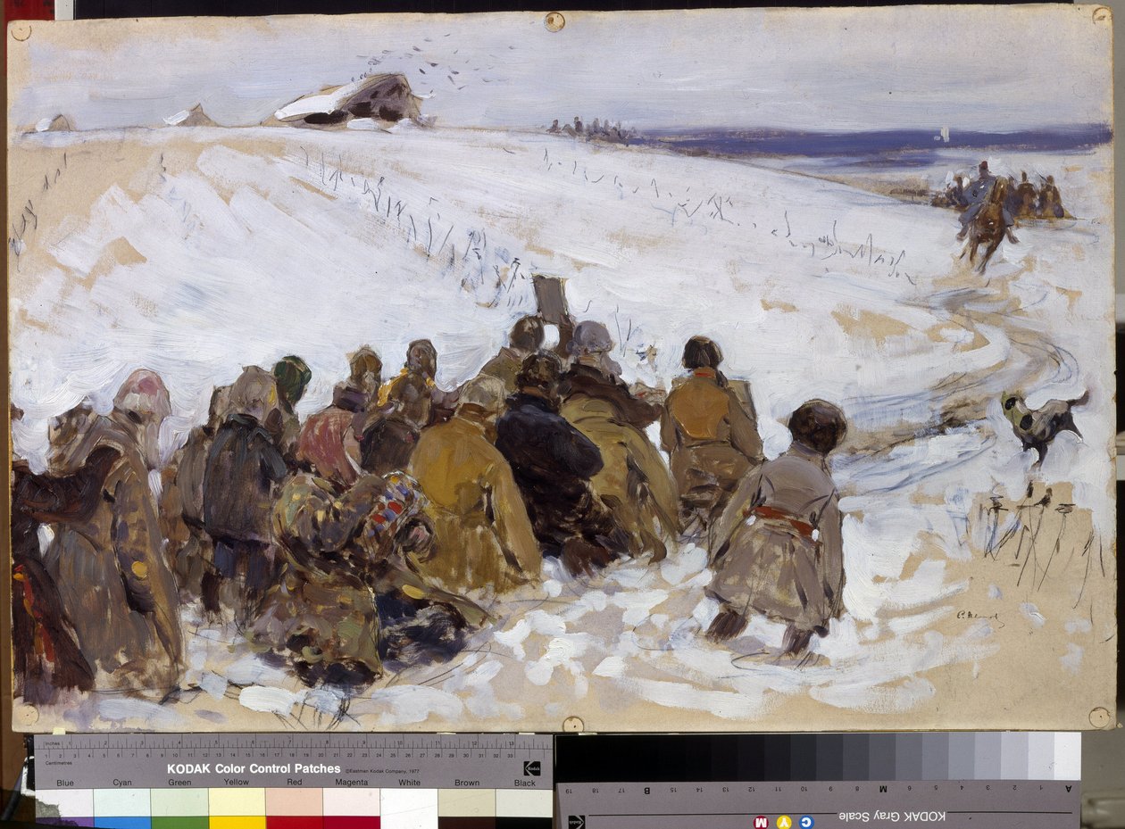 Eine Strafexpedition von Sergei Ivanovich Gribkov