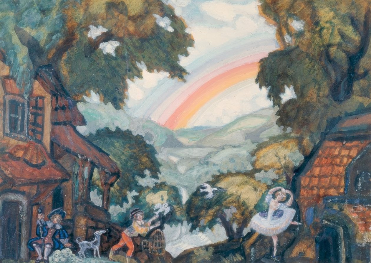 Giselle / Bühnenbild Sudeikin von Sergei Jurjewitsch Sudeikin