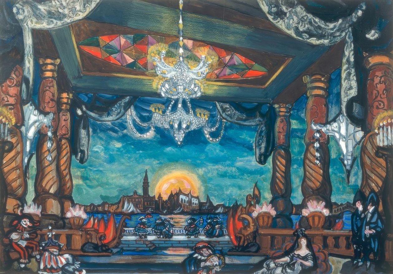 J.Offenbach, Hoffm. Erz. / Sudeikin von Sergei Jurjewitsch Sudeikin