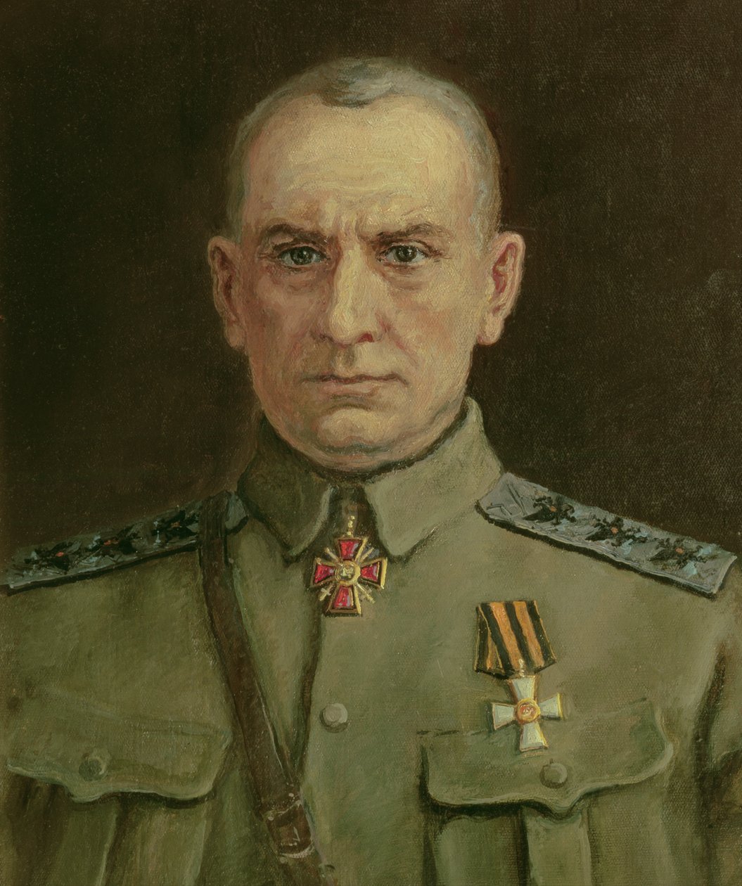 Oberster Herrscher und russischer Admiral A. Koltschak (1874-1920) von Sergei Varlenovich Pen