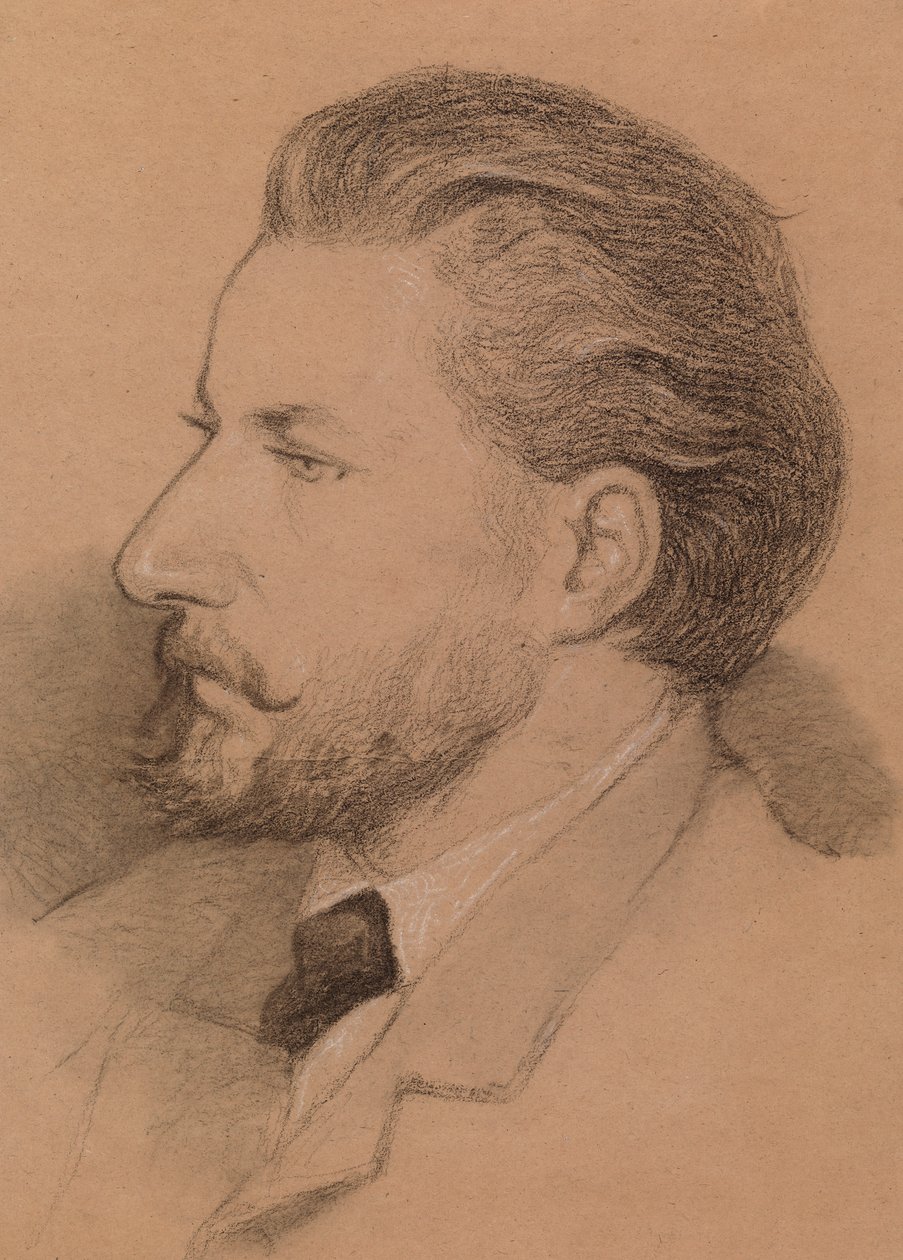 Porträt eines Mannes von Severin Falkman