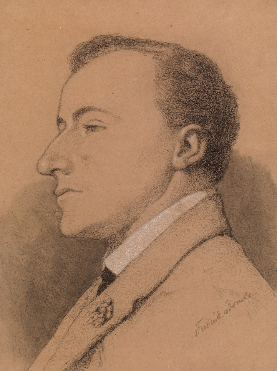 Porträt eines Mannes von Severin Falkman