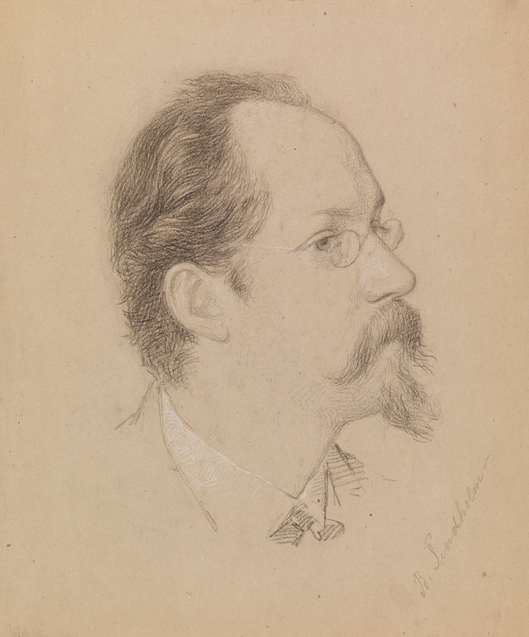 Künstler Berndt Lindholm von Severin Falkman