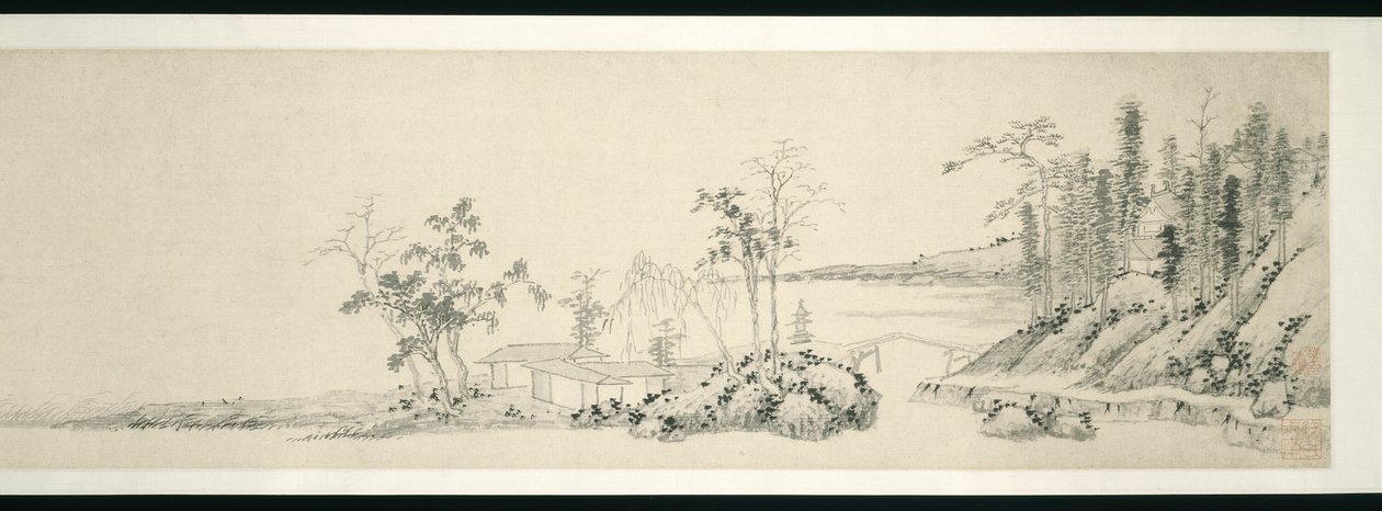 Rückkehr zum Steinsee von Shen Zhou