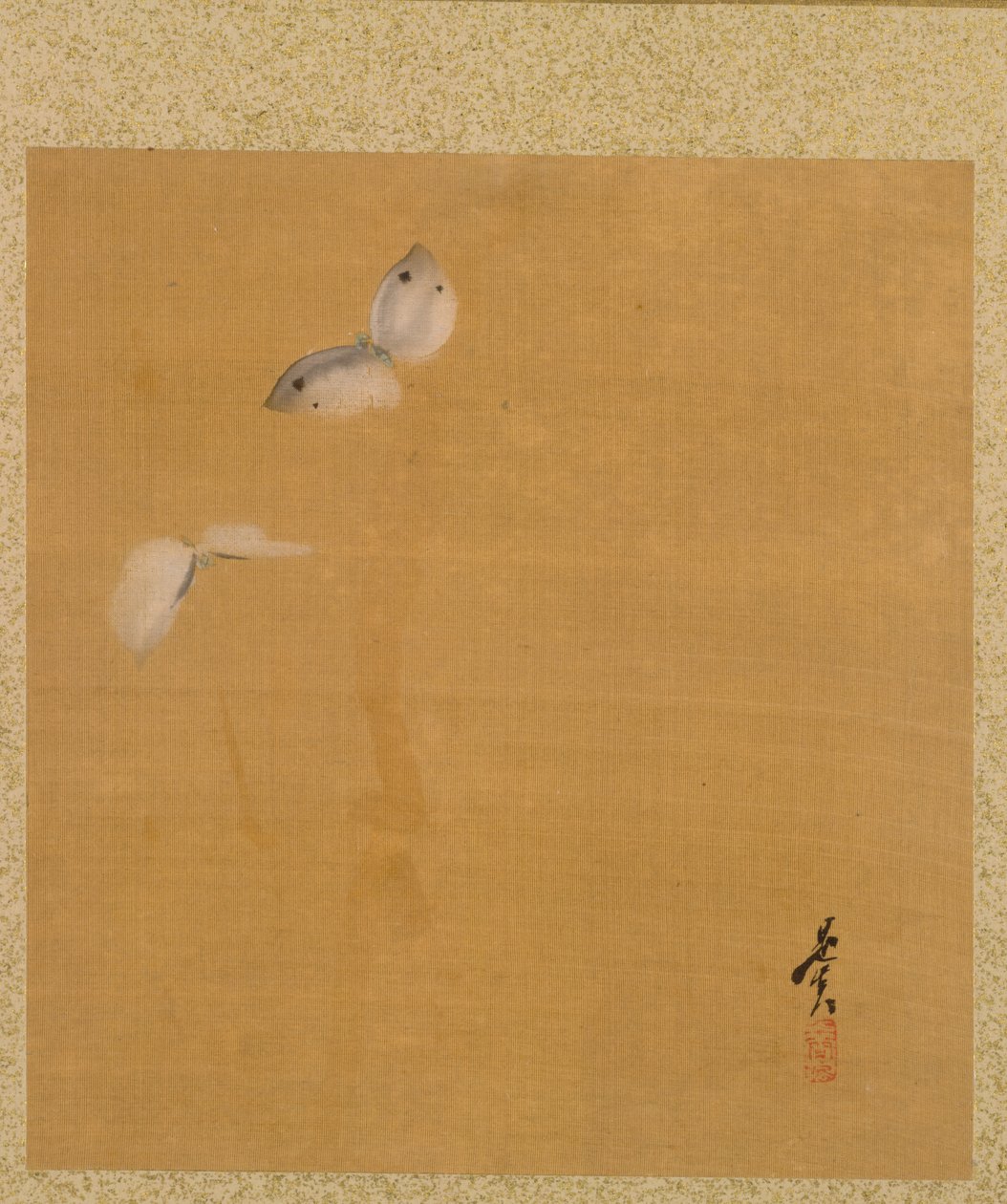 Motten aus dem Album der Gemälde des Ehrwürdigen Zeshin von Shibata Zeshin