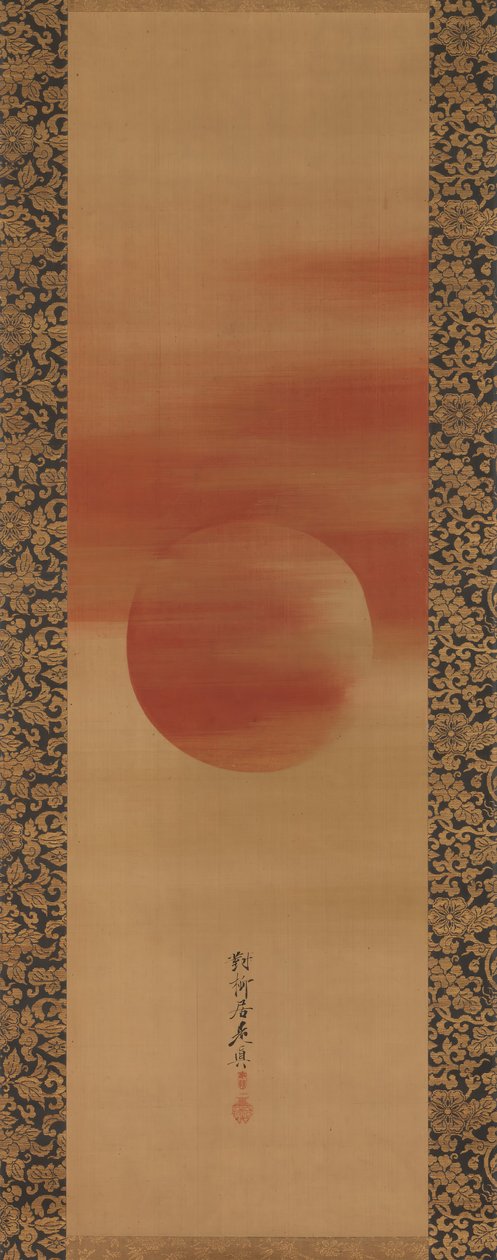 Aufgehende Sonne, zweite Hälfte des 19. Jahrhunderts von Shibata Zeshin