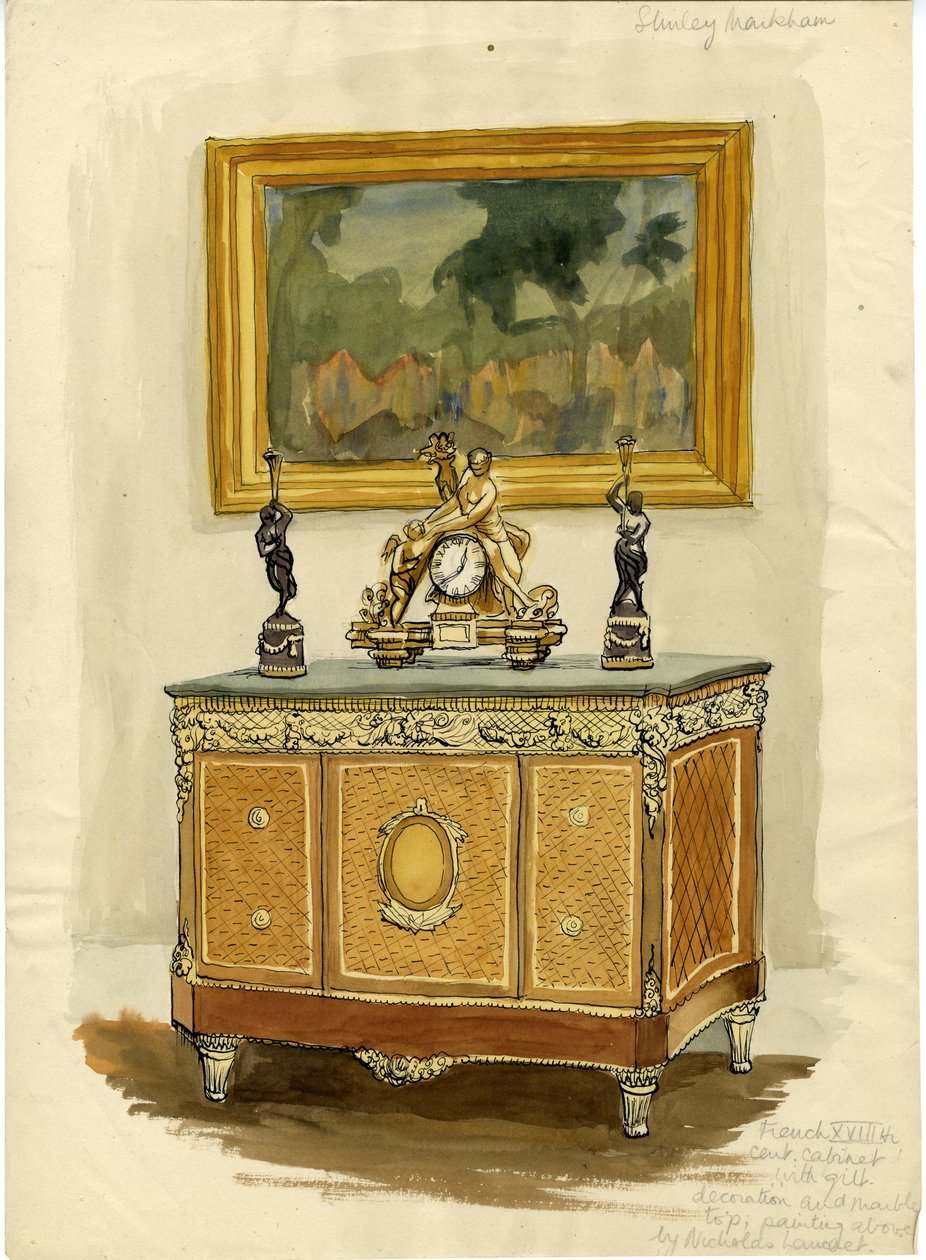 Französischer Schrank aus dem 18. Jahrhundert, ca. 1950 von Shirley Markham
