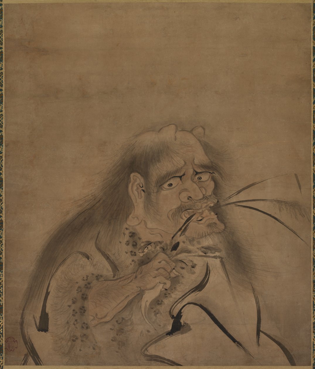 Porträt von Shinno, späte 1400er bis frühe 1500er Jahre von Shoryo
