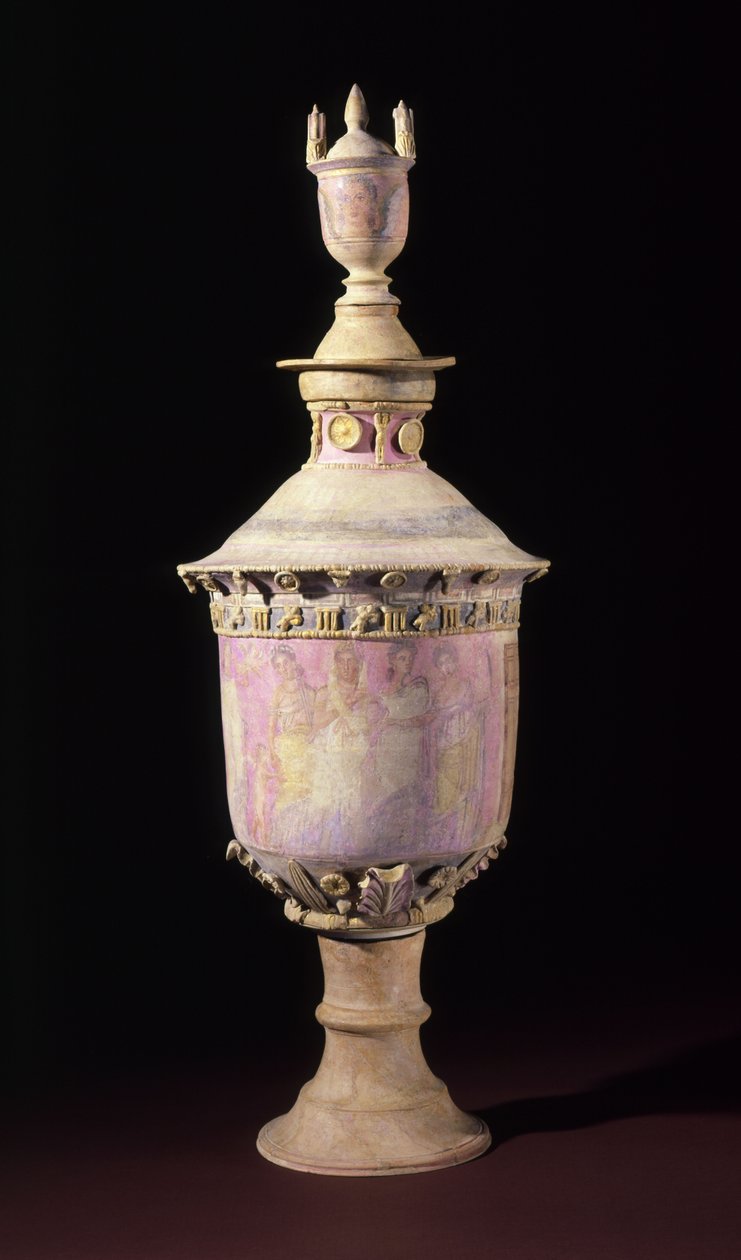 Grabvase (Lebes Gamikos), ca. 250-225 v. Chr. von Sicilian School
