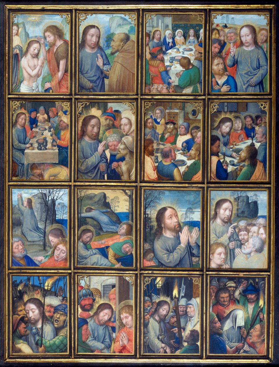 Tafel aus dem Stein-Quadriptychon von Simon Bening