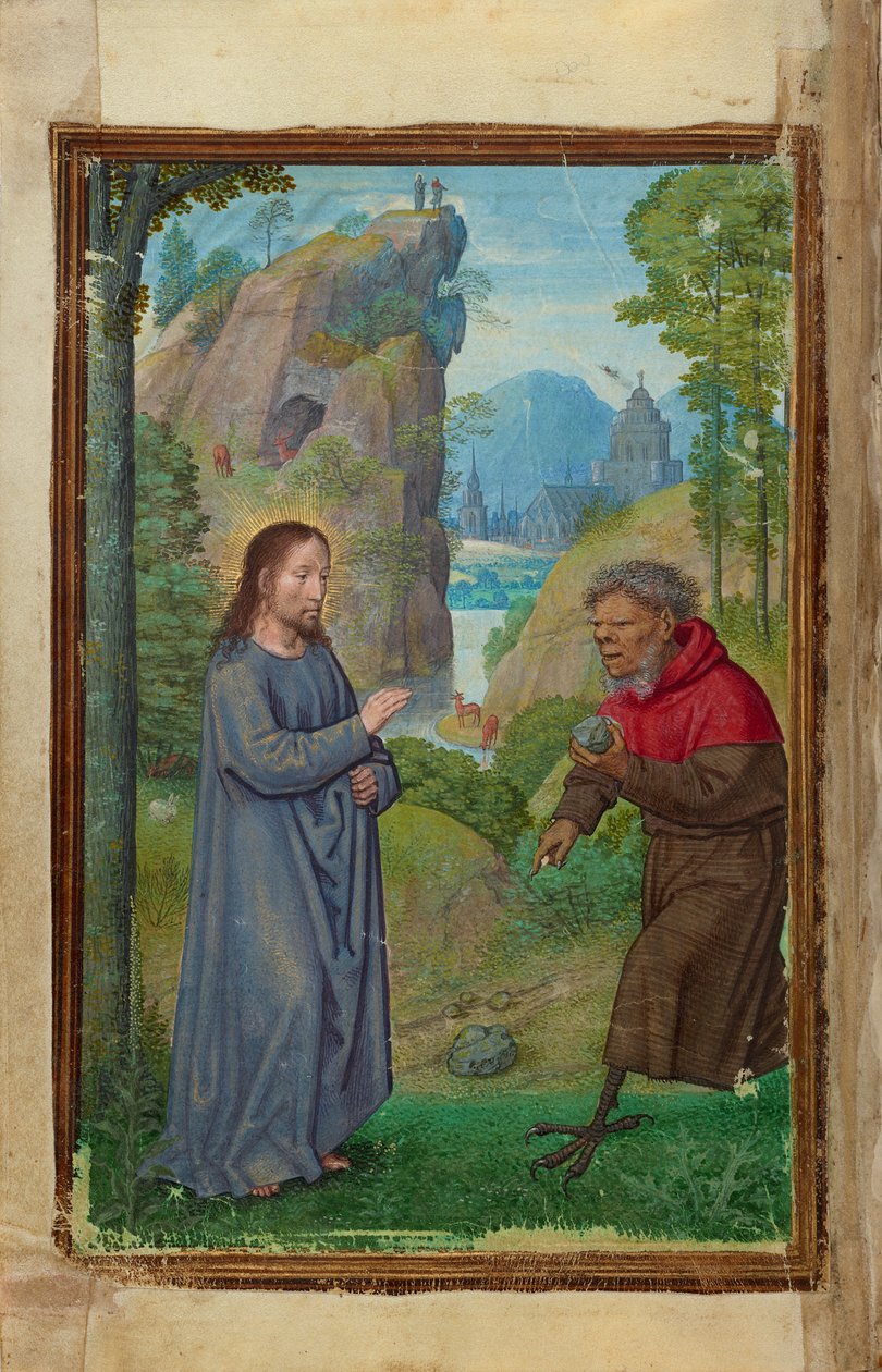 Die Versuchung Christi von Simon Bening
