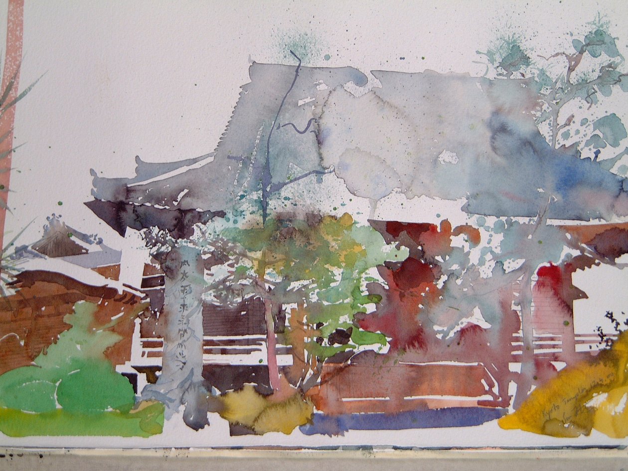 Kyoto-Tempel von Simon Fletcher