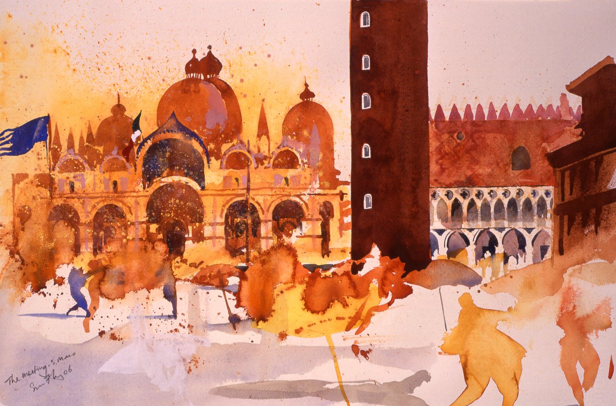 Das Treffen, San Marco, 2006 von Simon Fletcher