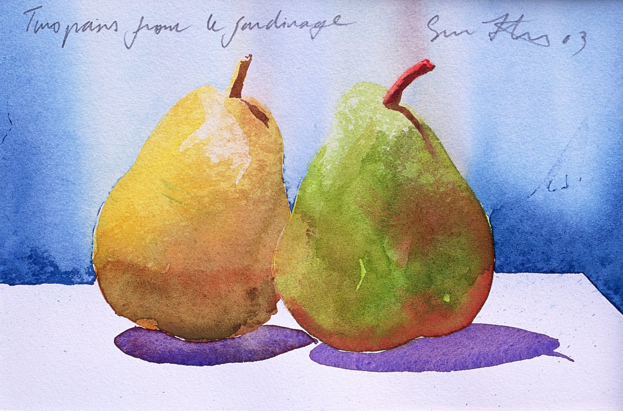 Zwei Birnen aus dem Jardinage, 2003 von Simon Fletcher