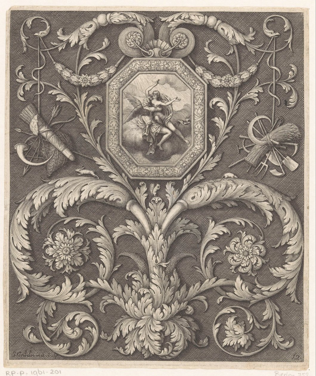 Die Zeit enthüllt die Wahrheit (A New Book of Ornaments) von Simon Gribelin