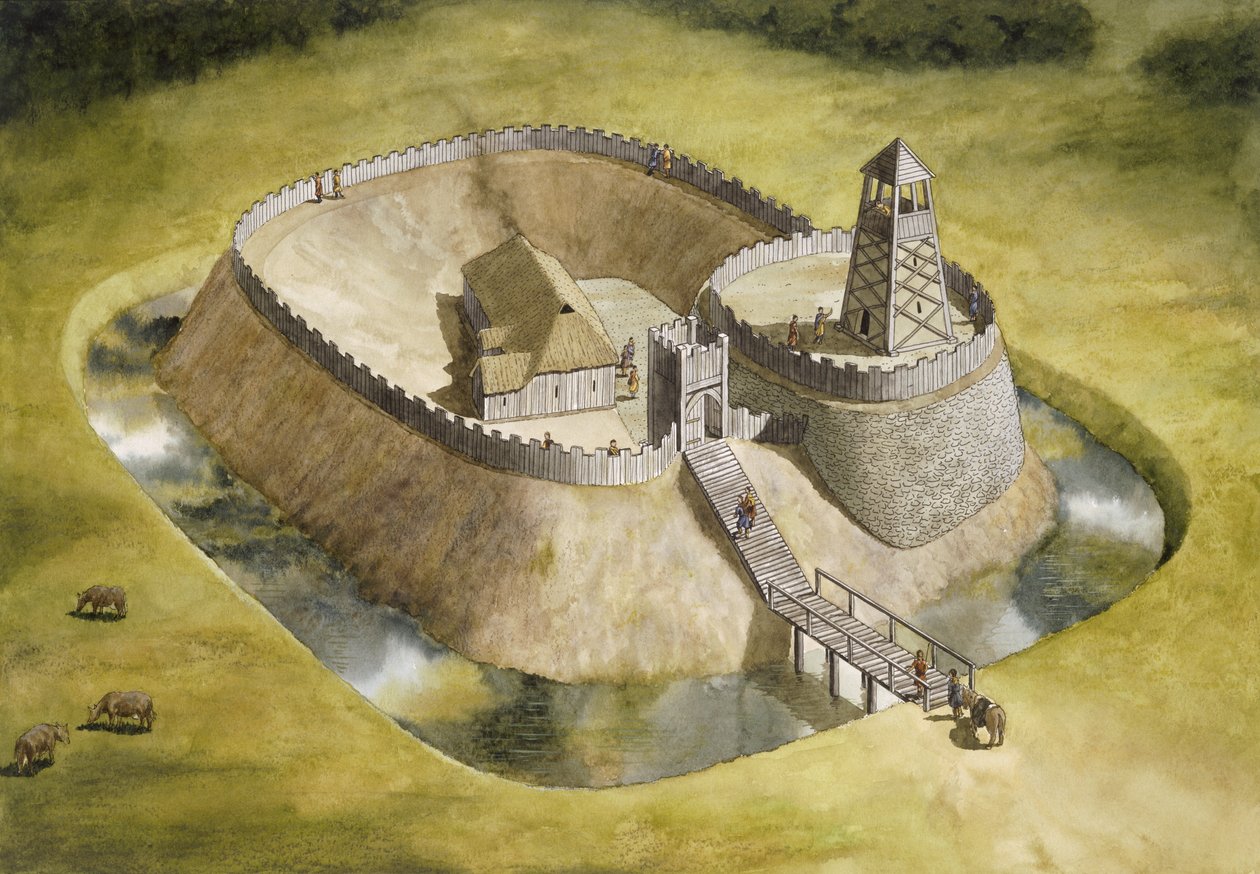 Helmsley Castle von Simon Hayfield