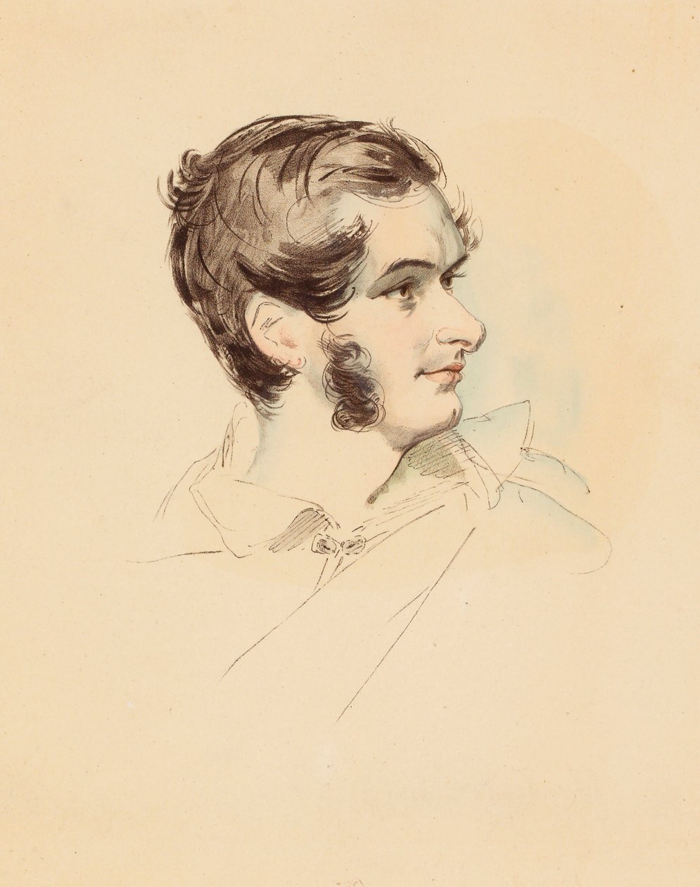 Porträt des Schriftstellers Prosper Mérimée von Simon Jacques Rochard