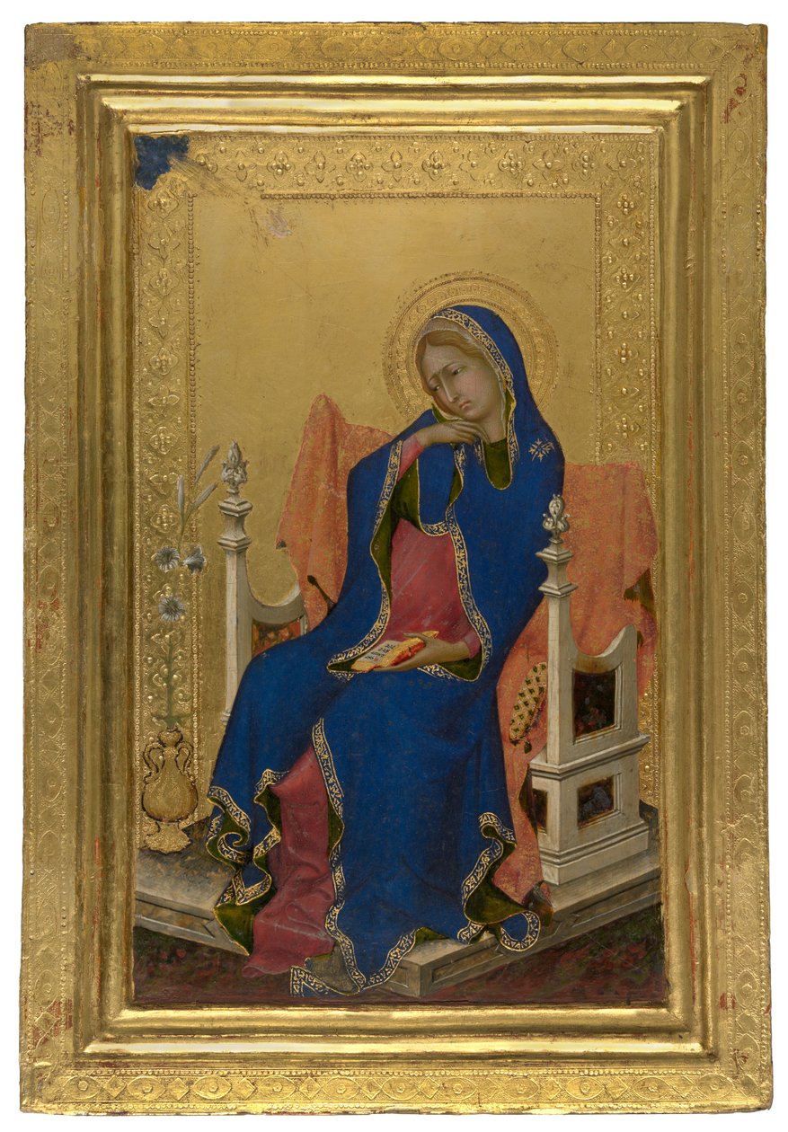 Die Verkündigung von Simone Martini