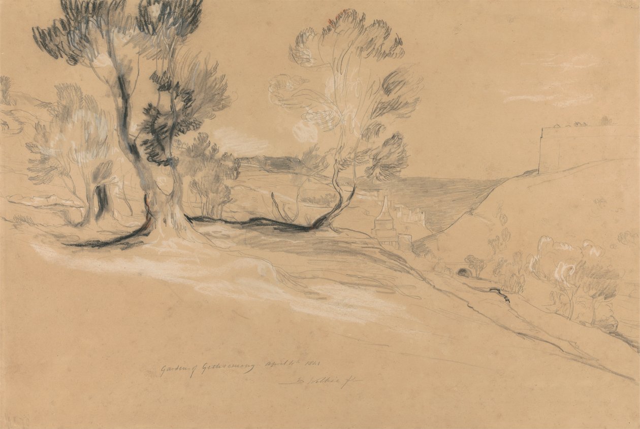Garten von Gethsemane von Sir David Wilkie
