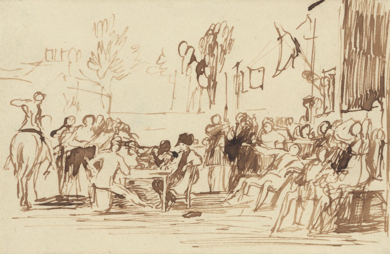 Die Chelsea-Pensionäre lesen die Waterloo-Depesche von Sir David Wilkie