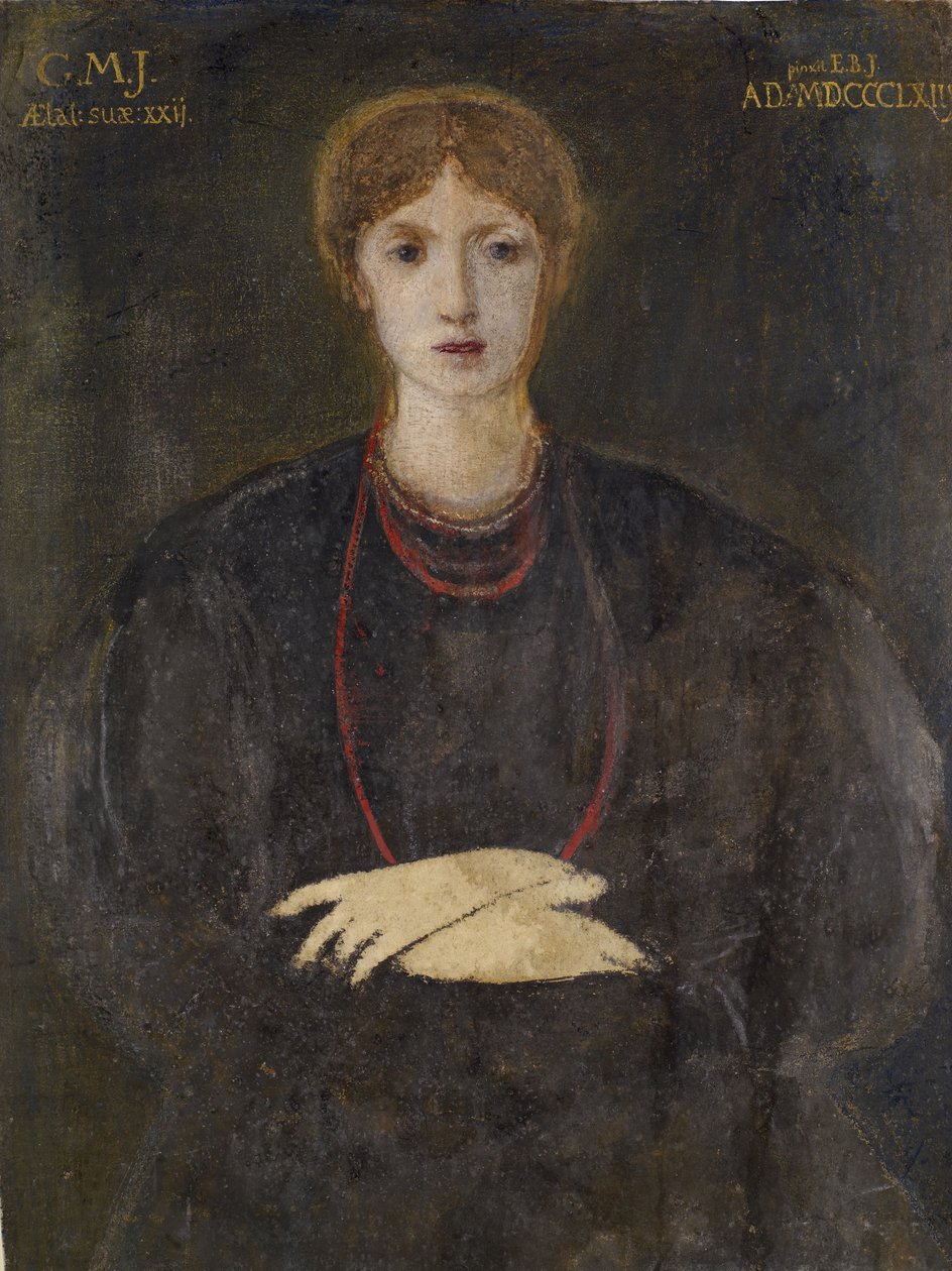Porträt von Georgiana Burne-Jones 1840-1920, 1863 von Sir Edward Coley Burne Jones