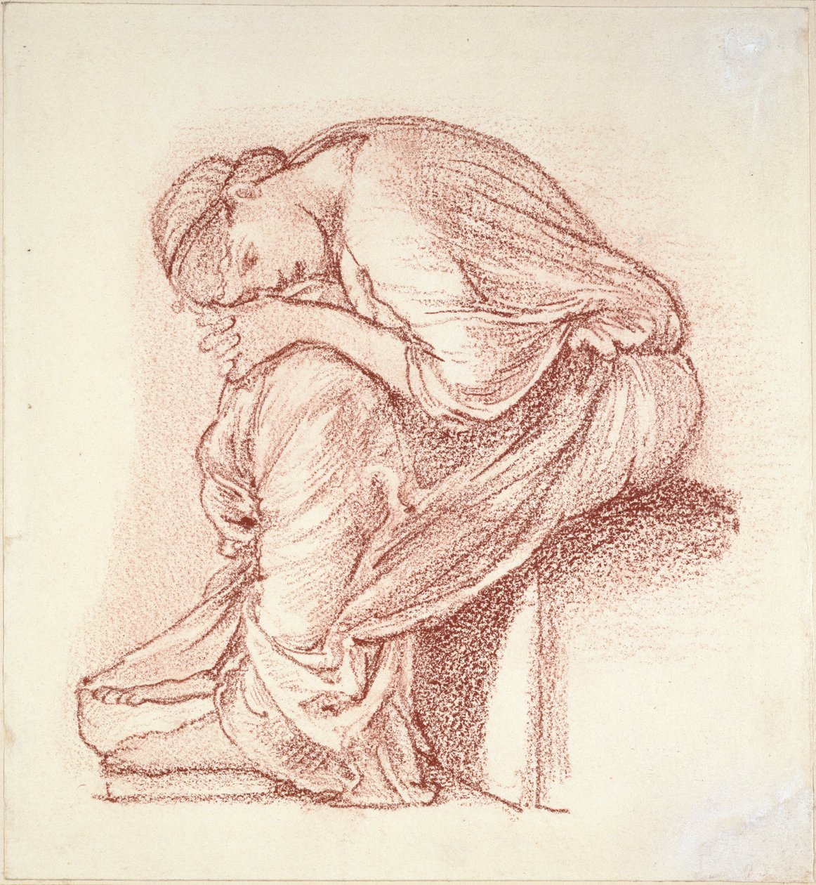 Sitzende Frauengestalt von Sir Edward Coley Burne Jones