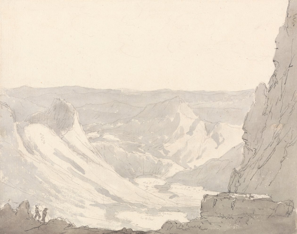 Ben Glog (Nordwales) von Sir George Howland Beaumont seventh Baronet