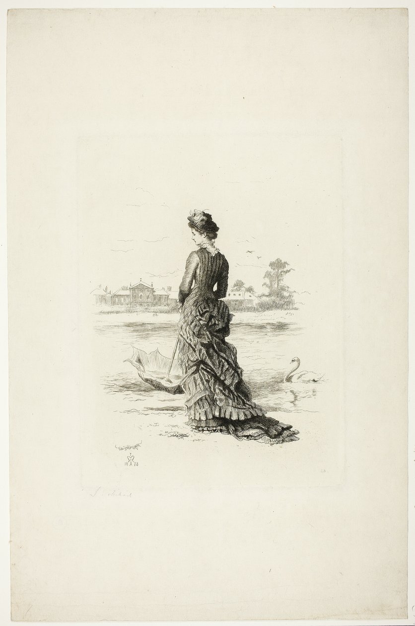 Ein Penny für ihre Gedanken von Sir John Everett Millais