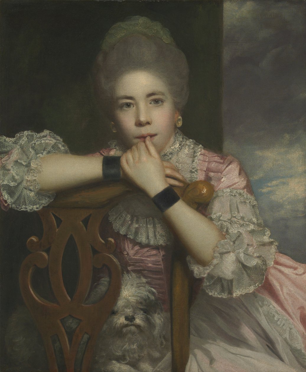 Mrs. Abington als Miss Prue in "Love for Love" von William Congreve von Sir Joshua Reynolds RA