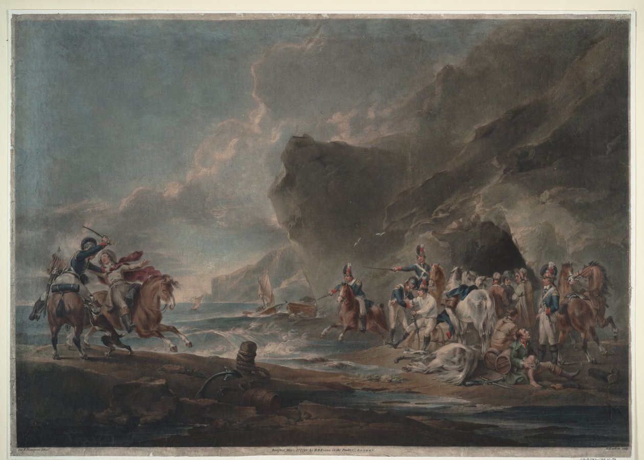 Schmuggler besiegt, 1795-1798 von Sir Peter Francis Bourgeois