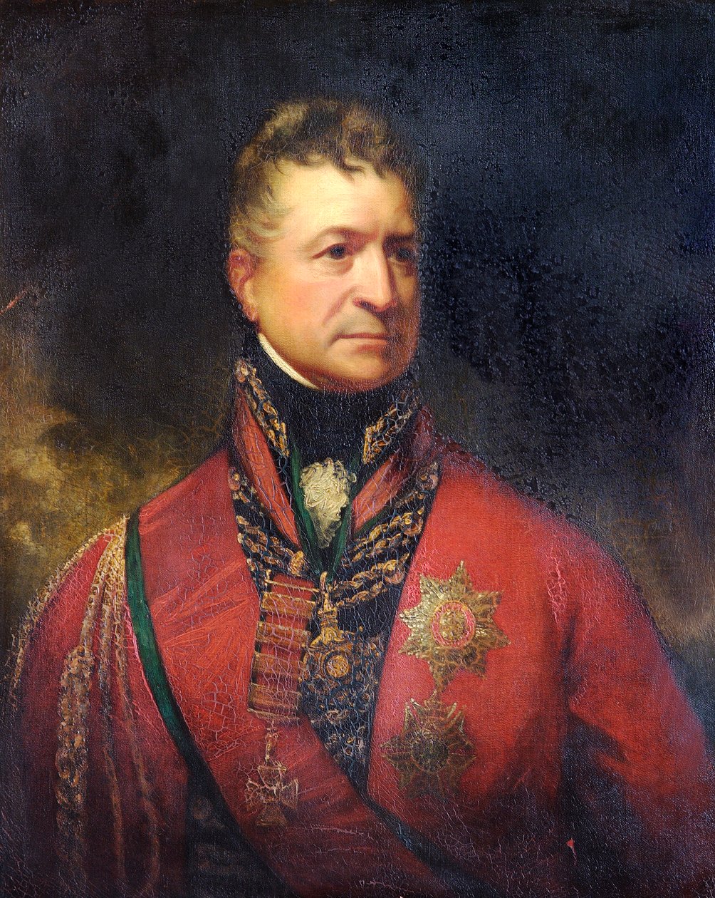 Porträt von Generalleutnant Sir Thomas Picton, britischer Soldat von Sir William Beechey