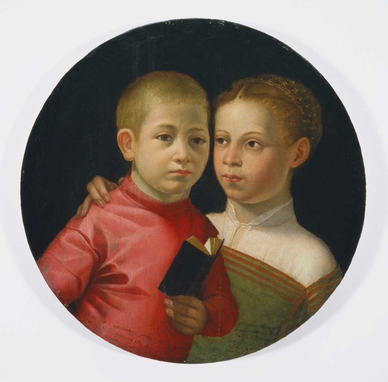 Doppelporträt eines Jungen und eines Mädchens der Familie Attavanti, ca. 1580 von Sofonisba Anguissola