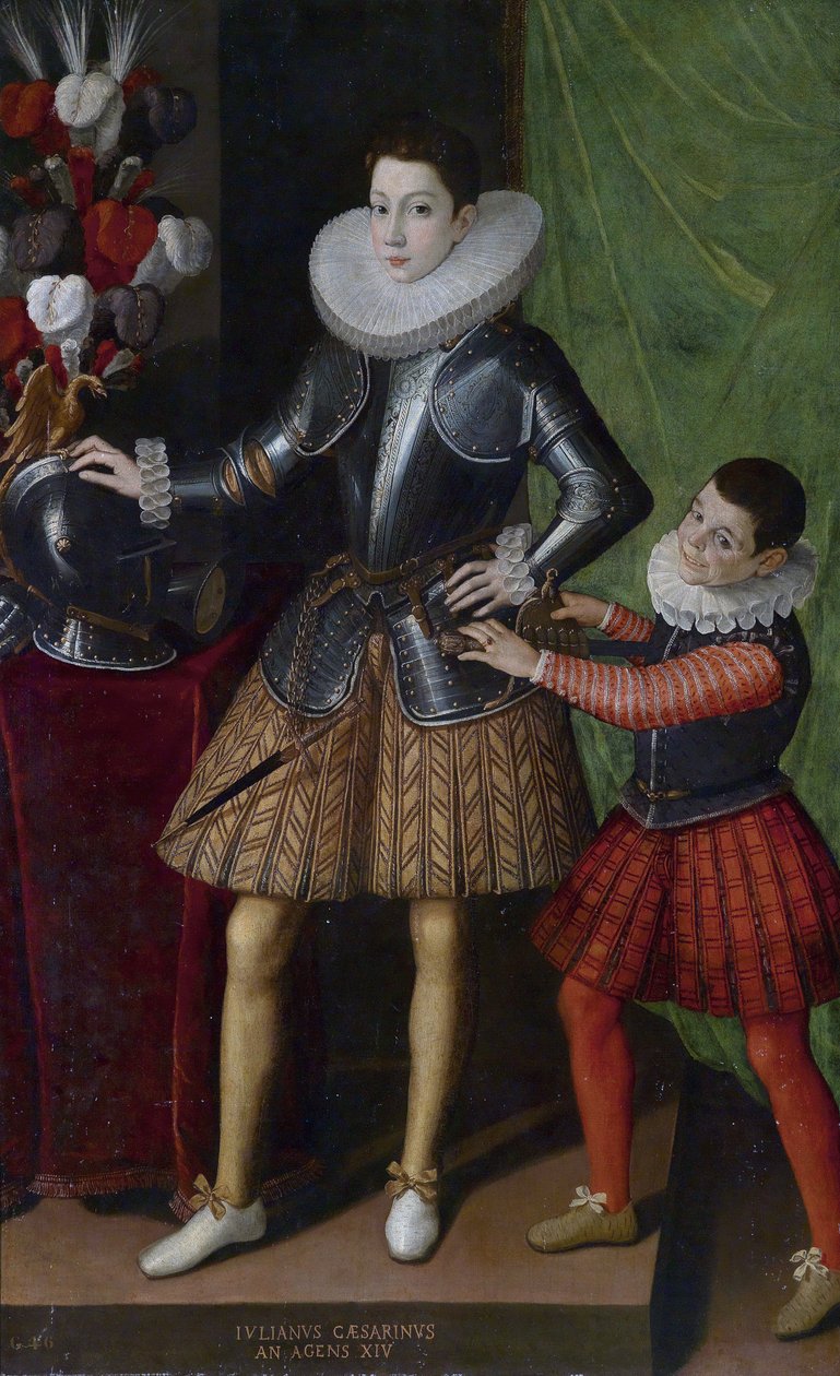 Giuliano Cesarini (junior) (1466-1510), im Alter von 14 Jahren von Sofonisba Anguissola