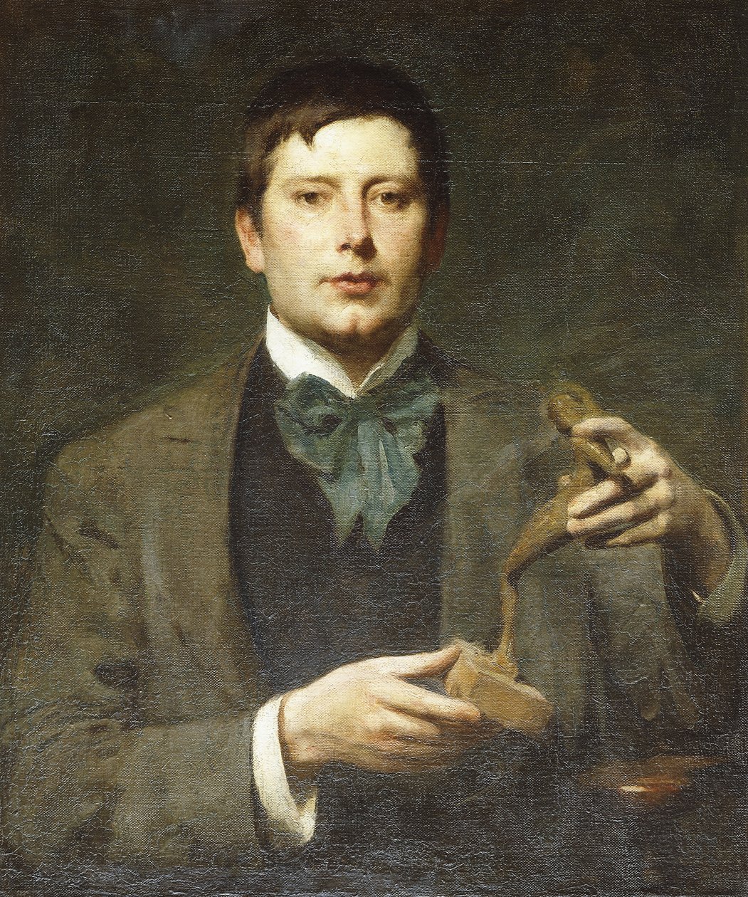 Porträt des Bildhauers George Frampton von Solomon Joseph Solomon