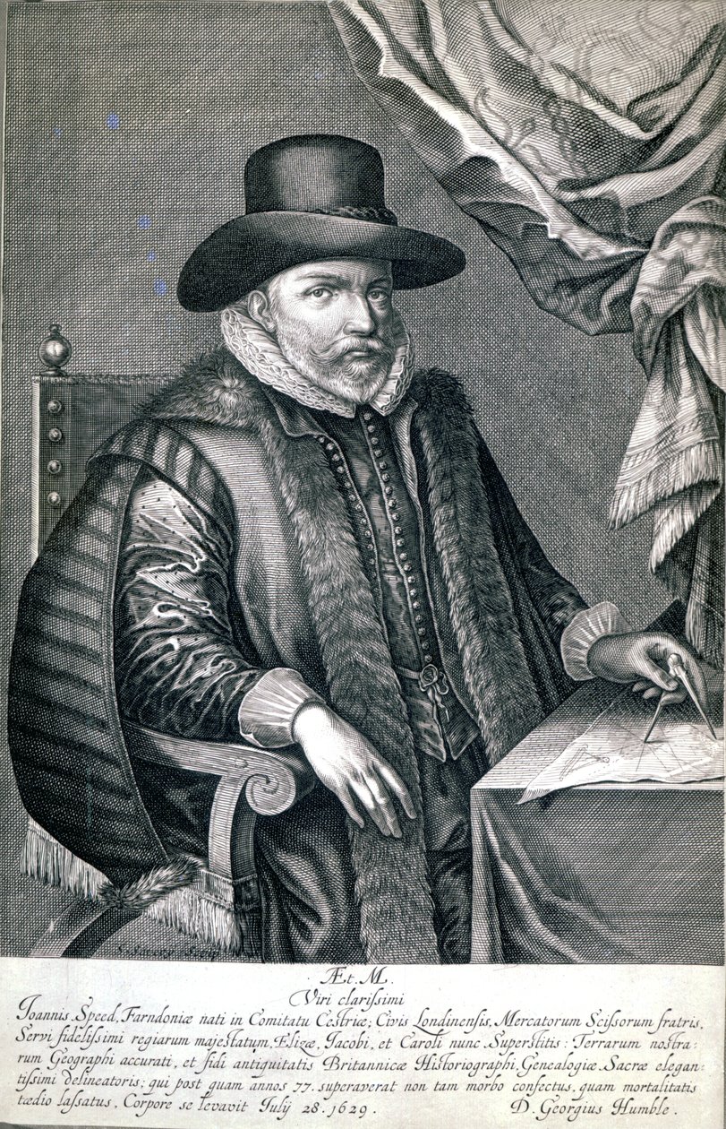 John Speed, veröffentlicht von George Humble von Solomon Savery