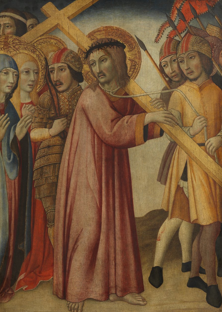 Christus trägt das Kreuz von South German School