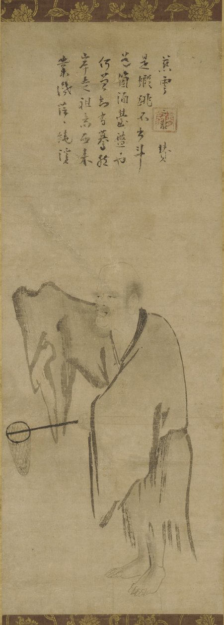 Meister Clam fängt eine Garnele, Mitte des 13. Jahrhunderts von Southern Song Dynasty Chinese School