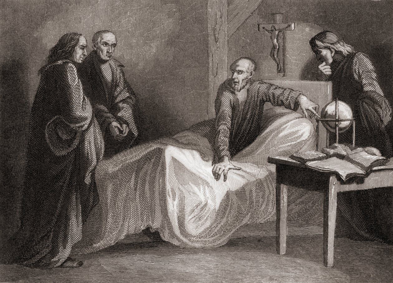 Tod des hl. Ignatius von Loyola von Spanish School