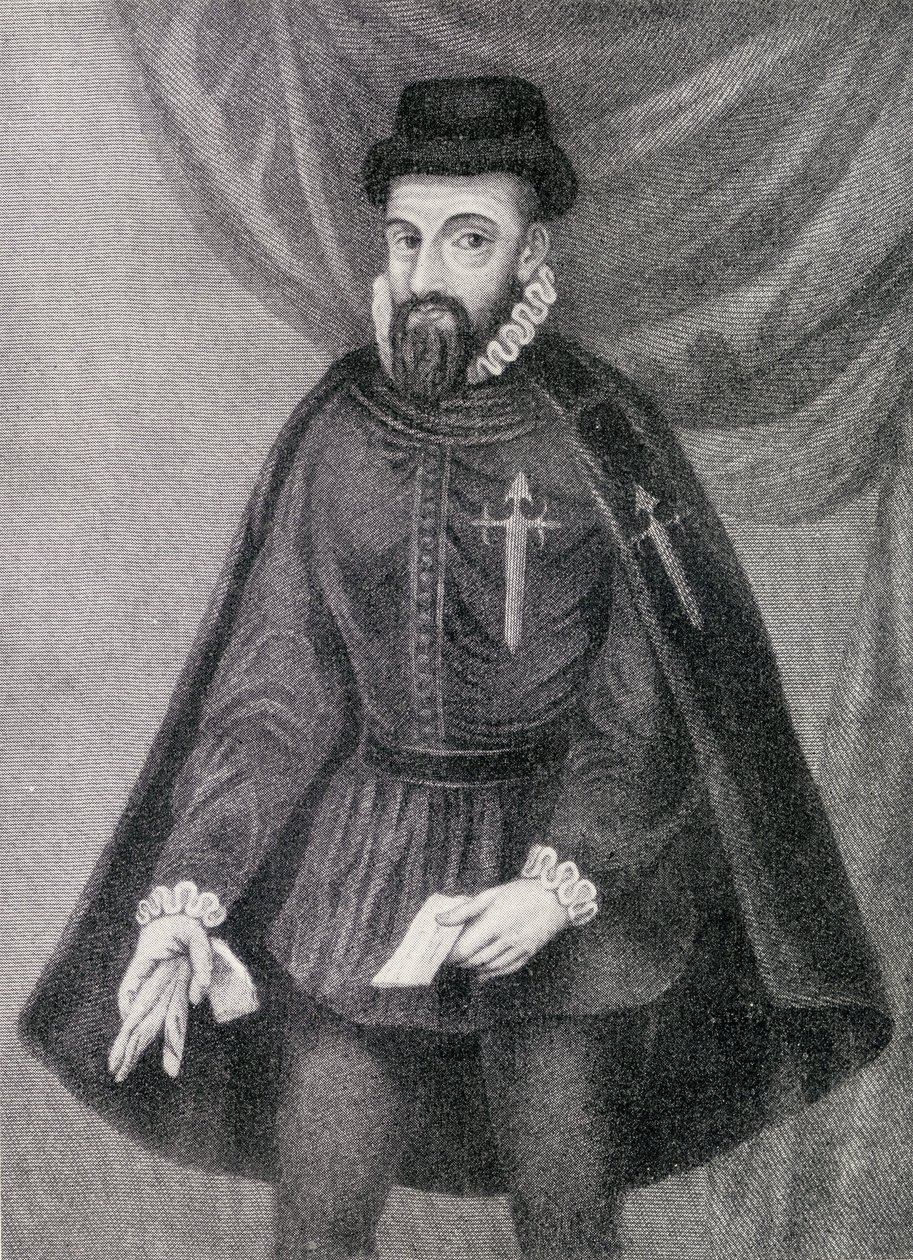 Francisco Pizarro (ca. 1475-1541) Illustration aus 
