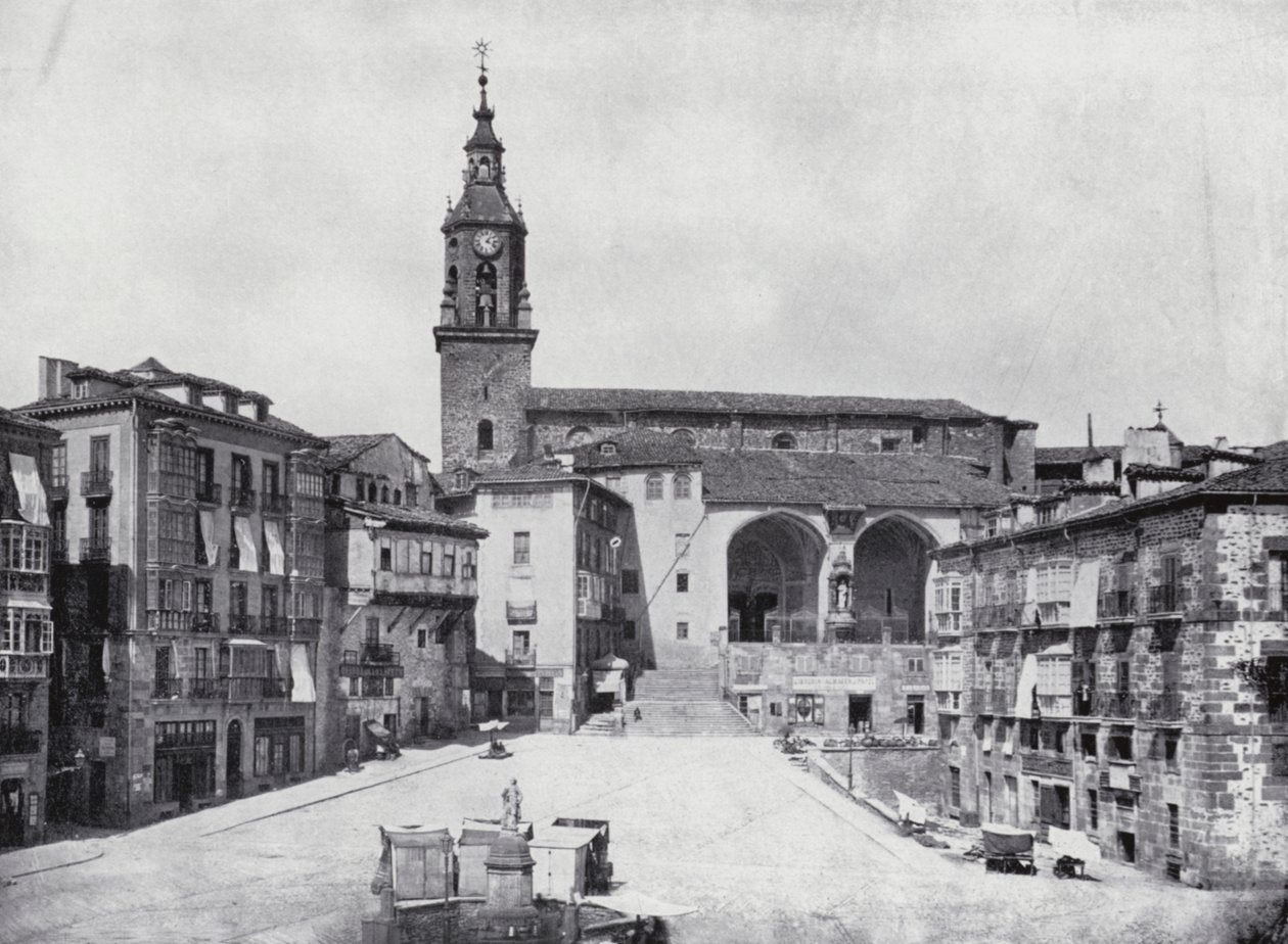 Plaza De La Constitucion, Vitoria von Spanish Photographer