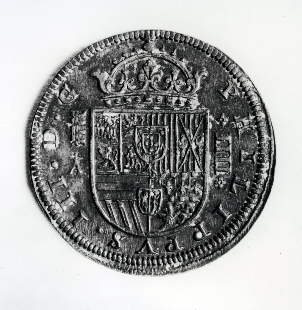 4 Reales Münze aus der Herrschaft von Philipp III. (Silber) von Spanish School